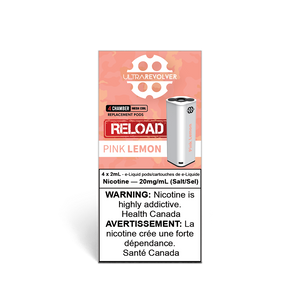 Pink Lemon Reload Pods - 10 Pack Carton