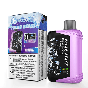 BC Compliant - Polar Beast Vabeen -5Pc Carton - Grape Lemon