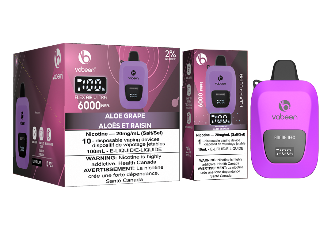 Flex Air Ultra - 10 Pc Carton - Aloe Grape