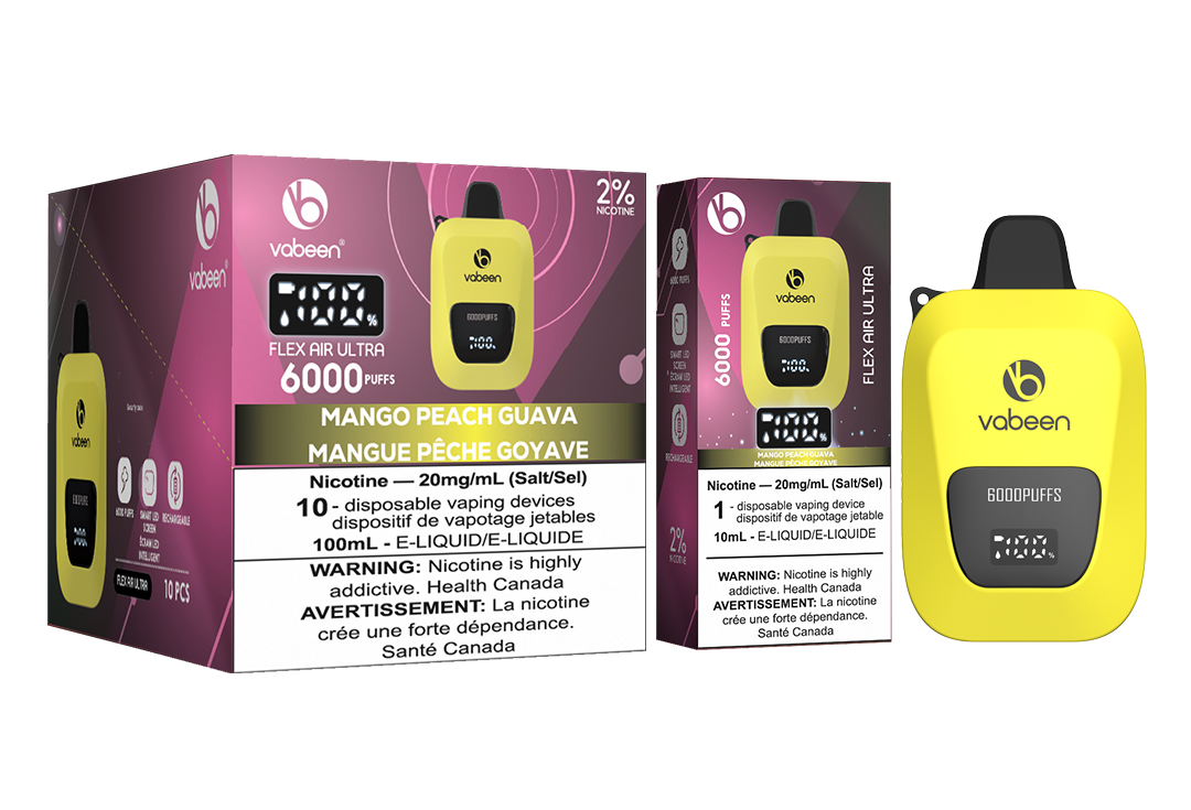 Flex Air Ultra - 10 Pc Carton - Mango Peach Guava