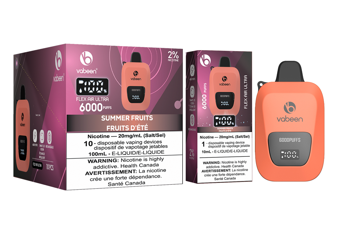 Flex Air Ultra - 10 Pc Carton - Summer Fruits