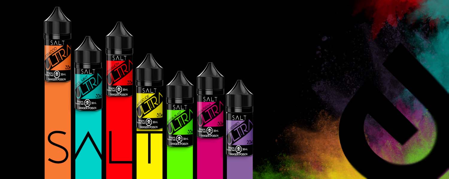 Salt nicotine eliquid and cloud chucking ejuice we have it all. Ultra eliquid is the one stop shop in canada for vape products.