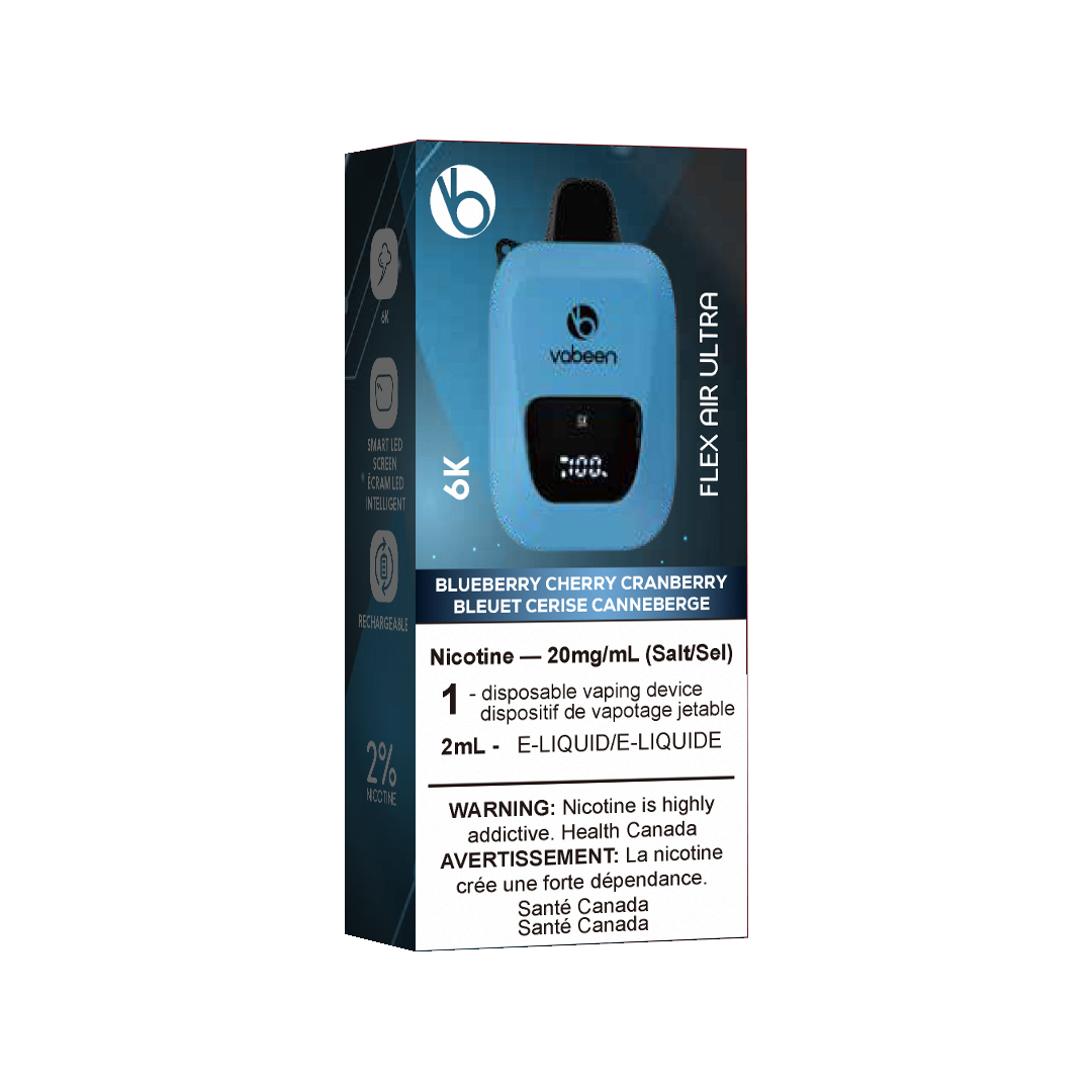 BC Compliant - Flex Air Ultra - 10 Pc Carton - Blueberry Cherry Cranberry
