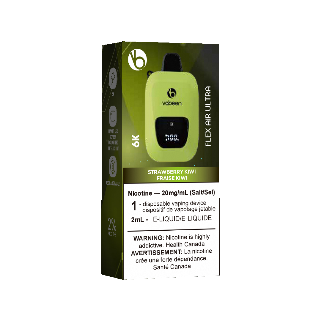 BC Compliant - Flex Air Ultra - 10 Pc Carton - Strawberry Kiwi
