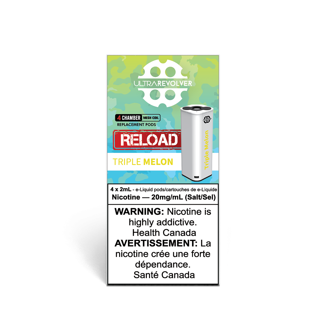 Triple Melon Reload Pods - 10 Pack Carton
