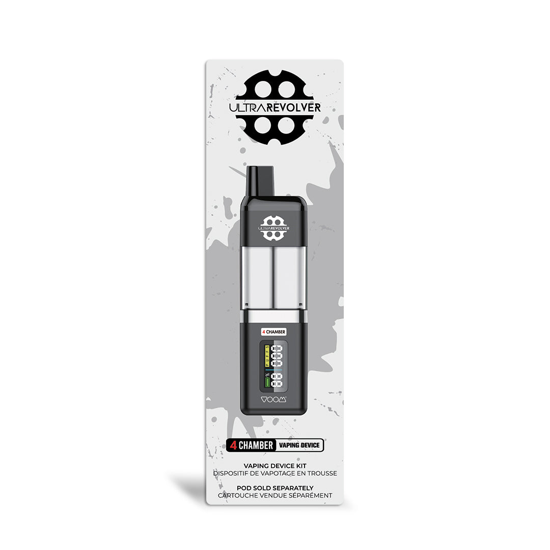 Black Ultra Revolver Device - 5 Pack Carton - Ultra E-Liquid Black Ultra Revolver Device - 5 Pack Carton - Ultra E-Liquid