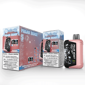 BC Compliant - Polar Beast Vabeen -5Pc Carton - Cherry Strawberry Raspberry Bubb