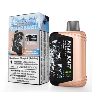BC Compliant - Polar Beast Vabeen -5Pc Carton - Juicy Peach Ice