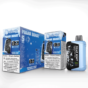 BC Compliant - Polar Beast Vabeen -5Pc Carton - Raspberry Limeade