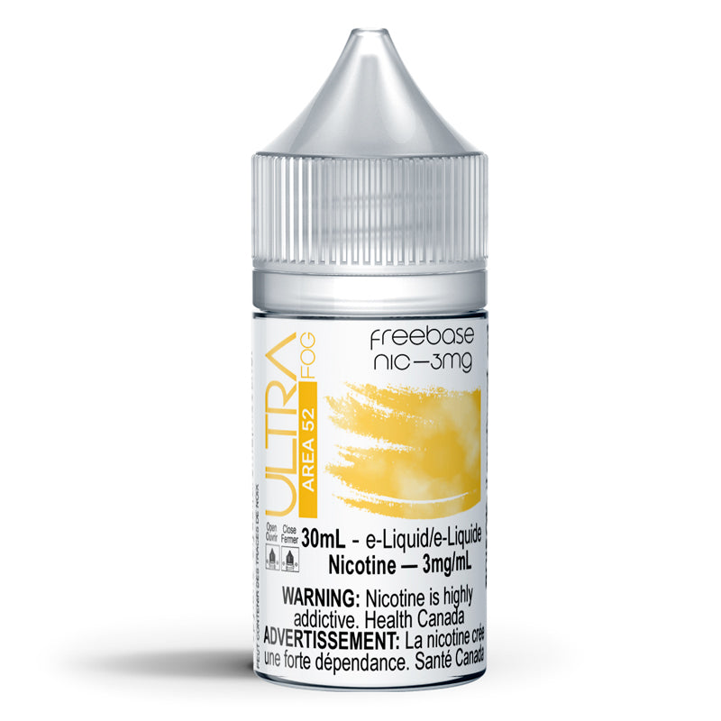 Excise Ultra Fog Area 52 30mL Freebase - Ultra E-Liquid Excise Ultra Fog Area 52 30mL Freebase - Ultra E-Liquid