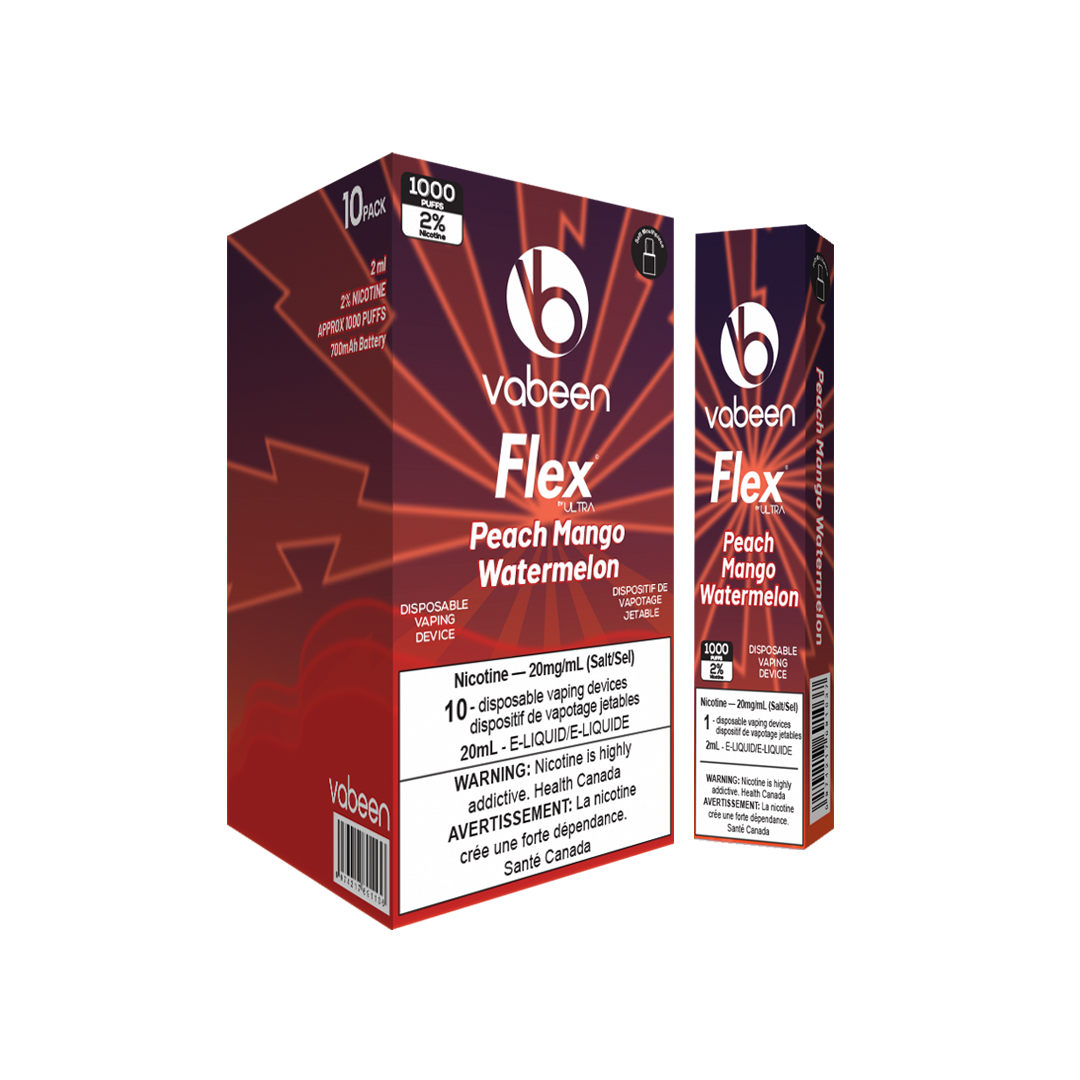 Excise Peach Mango Watermelon - FLEX by ULTRA 1000 Puff Disposable Carton